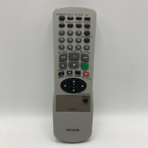 Aiwa bvr12 vcr - aiwa, tv/vcr