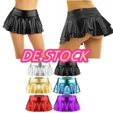 DE-Damen Minirock Faltenrock