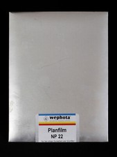 WEPHOTA NP 22 • 13x18cm • 10 Blatt • S/W-Film • Planfilm • Abgelaufen!