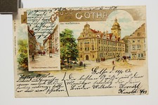 alte AK Gruss aus Gotha 1903
