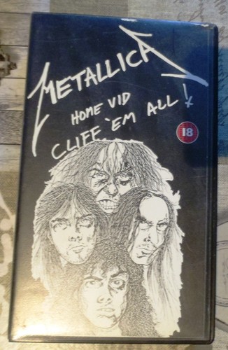 Metallica home vid cliff - -, `em