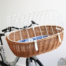 Hochwertiger Fahrrad-Transportkorb für Hunde & Katzen bis 10 kg (versch. Farben)