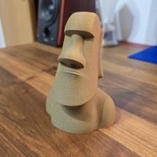 Moai Statue Osterinsel Holz 3d