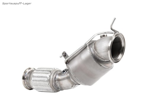Hjs ø76mm frontpipe mit - frontpipe, kat
