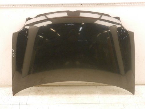 Motorhaube brillantschwarz uni - brillantschwarz,