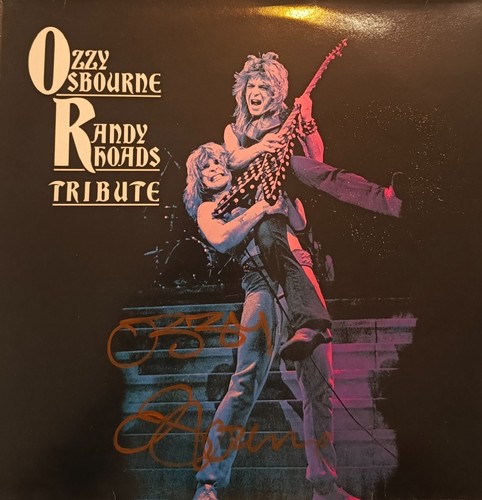 Ozzy osbourne signed vinyl - signed,