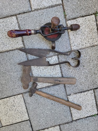 Konvolut alter handwerkzeuge - konvolut,