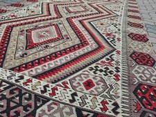Antiker Anatolischer Kelim 301x155cm Teppich Handgewebt Rug Carpet Kilim