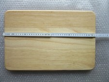 Schneidebrett aus Holz, Vesperbrett, Küchenbrett, abgerundete Kanten siehe Fotos