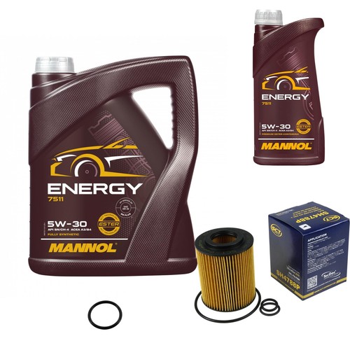 Inspektionspaket mannol - inspektionspaket, 6l