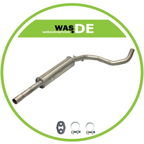 Auspuff mittelschalldämpfer - auspuff,