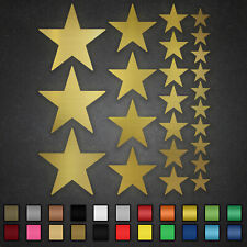 Sterne Aufkleber Set 24 Stück Sticker Auto Motorrad Tuning Wand Möbel Camping