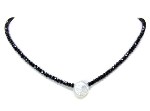 Spinell halskette collier - ,