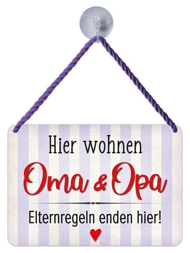 Kulthänger blechschild oma - kulthänger,