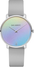 Orig. Paul Hewitt Damenuhr PH004547 Leder grau Analog Quarz UVP:129,-€ NEU