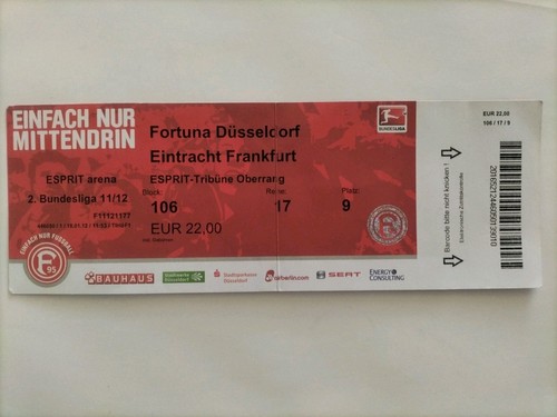 Sammler ticket fortuna - sammler, 11/12