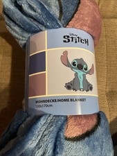 Kuschelige Decke - Wohndecke - Stitch  - 130 x 170 cm