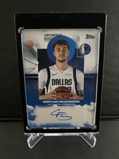 Cooper Flagg Contemporary Marks Rookie Autograph - Dallas Mavericks Topps
