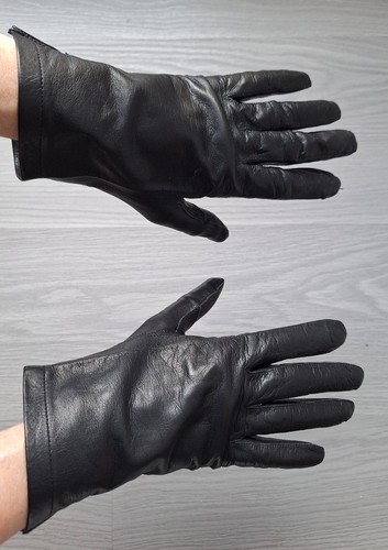 Damen lederhandschuhe schwarz - damen,