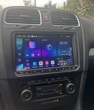 Für VW Golf 5 6 Plus Doppel-DIN kabellos CarPlay Android Auto Autoradio WiFi BT