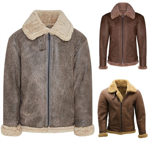 Herren shearling ww2 aviator - herren,