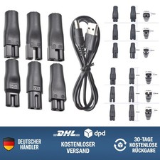 7 Stück USB Ladegerät Set