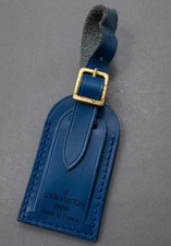 LOUIS VUITTON EPI PM ADRESSANHÄNGER NAMENSSCHILD TASCHE BAG NAME TAG ID ANHÄNGER