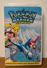 Pokemon Heroes: The Movie VHS