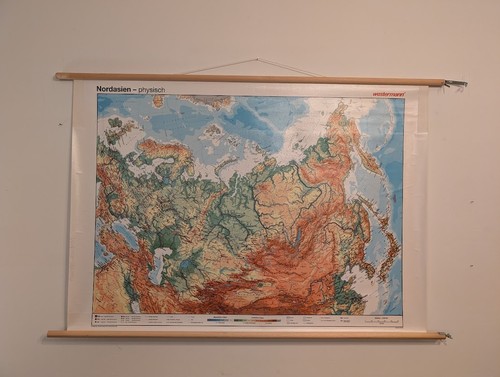 Vintage north asia school wall - north,