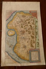 Antike Landkarte 1590