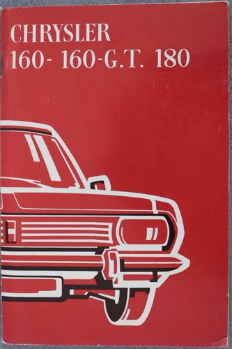 Simca talbot chrysler 160 - talbot,