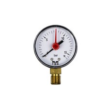 Manometer Druckluft Wasser