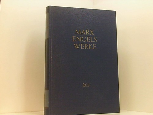 Marx engels werke - engels, band