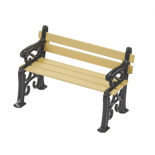 Miniatur gartenbank 2x5cm deko - miniatur,