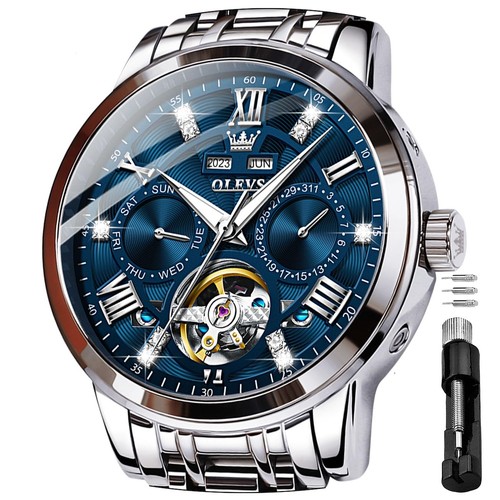 Automatikuhr herren diamanten - herren,