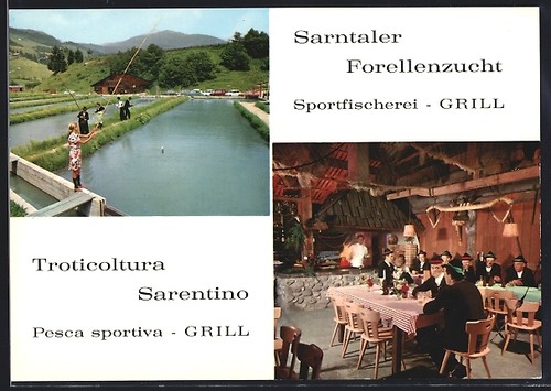 Ansichtskarte sarentino - ansichtskarte,