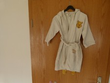 Kinderbademantel Palomino Größe 104 / 110 Creme Winnie the Pooh gebraucht´