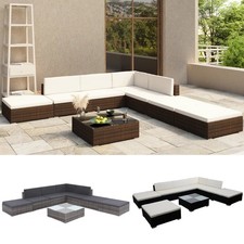 8-tlg. Garten Lounge-Set mit