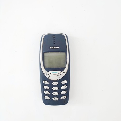 Nokia 3310 blue mobile phone - nokia,