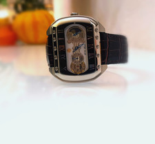 Raoul U.Braun Automatik Uhr RUB-01-0013SL Edelstahl Sichtboden 19 Jewels Box Top