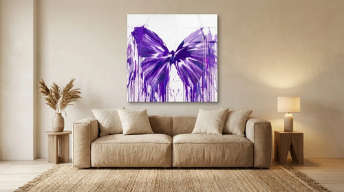 Farbe lila schmetterling - farbe,