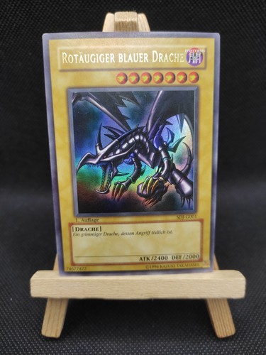 Rotäugiger schwarzer - yu-gi-oh,