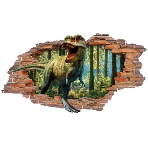 Mauerloch rex wandtattoo - mauerloch,