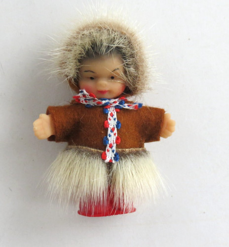 Karl schrickel eskimo puppe - eskimo,