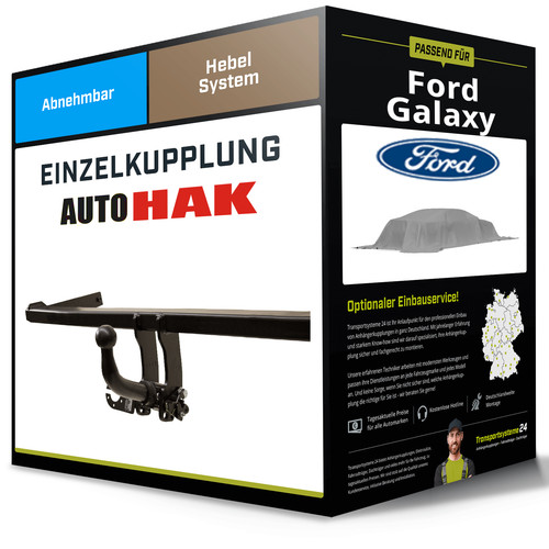 Abnehmbare anhängerkupplung - abnehmbare,