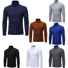 Herren Pullover Kompression Hemd Casual Hemden Stehkragen Top Thermal Oberteil