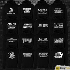 Hoodie mit Spruch