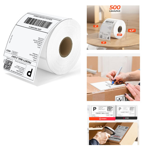 Munbyn versandetiketten 4x6 - versandetiketten,