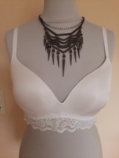 H&M Damen BH creme Gr. 85 (Cup-B) mit Spitze - neu & ungetragen