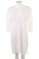 CALZEDONIA Kleid Damenkleid Muster D 40 off-white